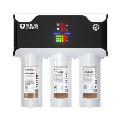 Máquina de purificação de água de alto fluxo de beber direto sob o lavatório 600G