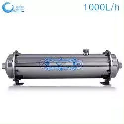ODM Design 304 Dispensador de purificação de água de aço inoxidável com cartuchos de filtro de 0,01um