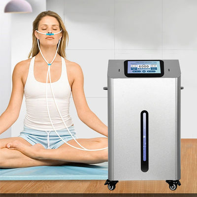 110-240V PEM Electrolisador gerador de hidrogénio touchscreens para respiração de oxigénio 6000ml