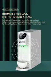 Dispensador de água de hidrogénio de 5000 ppm com filtro duplo