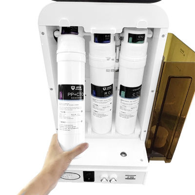 Sistema de purificação de água com filtro rico em hidrogénio Água alcalina 75G