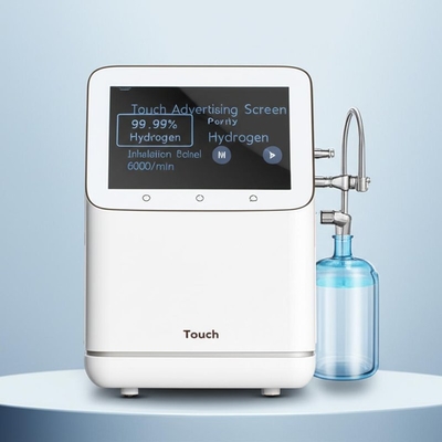 Tela de Publicidade Tátil Máquina de Inalação de Hidrogênio com 99,99% de Pureza 6000ml/min