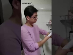 Teste de concentração de hidrogénio da cabeça de chuveiro rica em hidrogénio