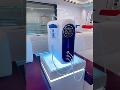 Vídeo de funcionamento da máquina integrada XH5-1800 para inalação de hidrogénio e banho de hidrogénio